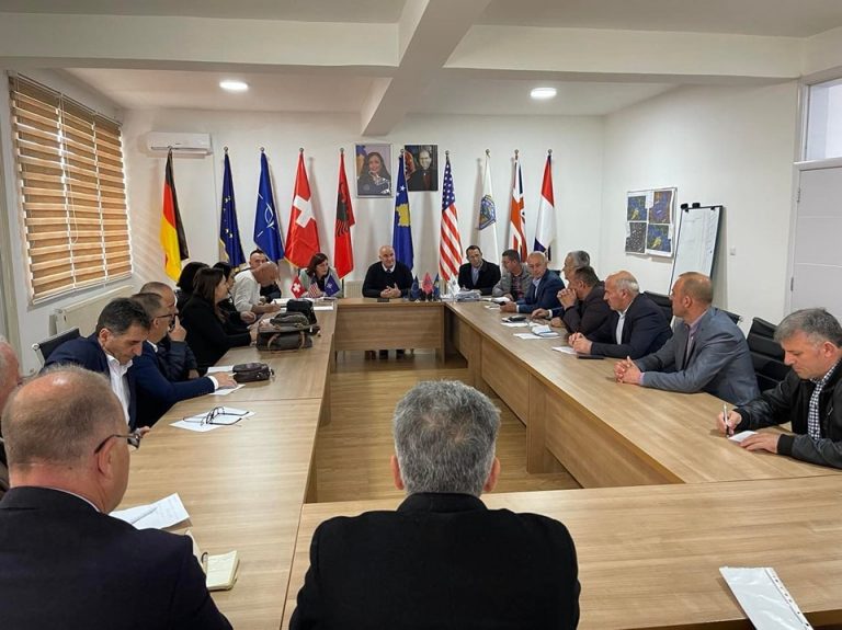 Kryetari Haliti dhe drejtoresha Ajeti mbajtën takim me drejtorët e shkollave