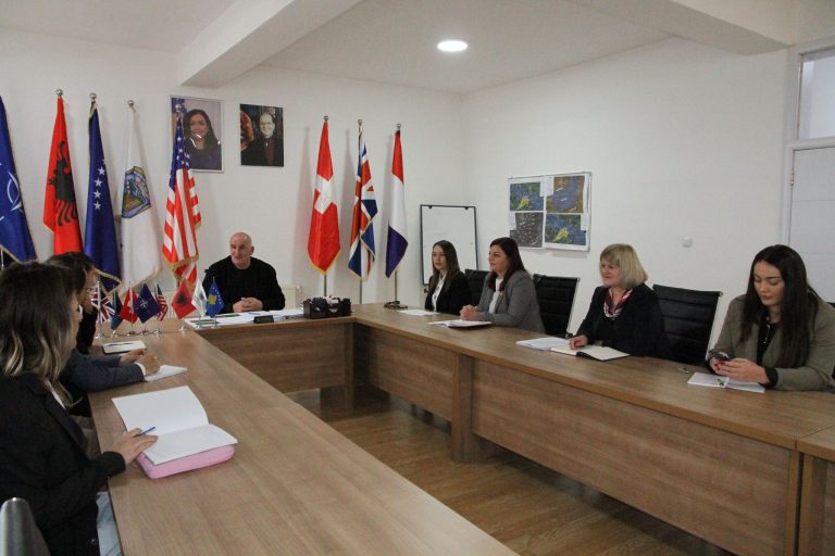 Kryetari Haliti priti në takim shefen e OSBE-së ne Departamentin e Demokratizimit Maghan McCormack