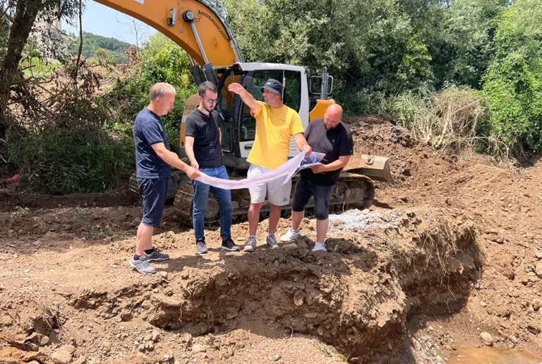 Rahimaj: Edhe kolektori në fshatin Koretin drejt përfundimit