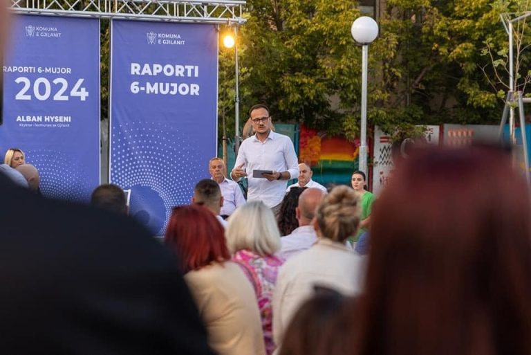 Kryetari Alban Hyseni ka raportuar për punën 6-mujore