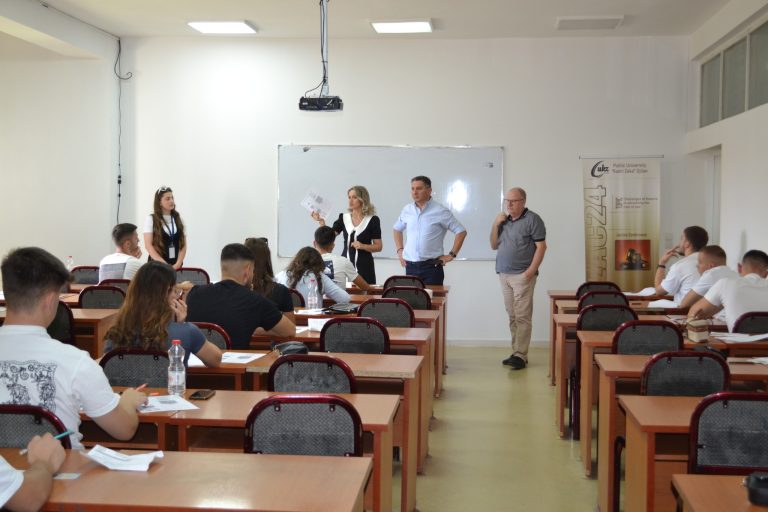 U mbajtën provimet pranuese të studimeve baçelor për vitin akademik 2024/2025 në Universitetin” Kadri Zeka”