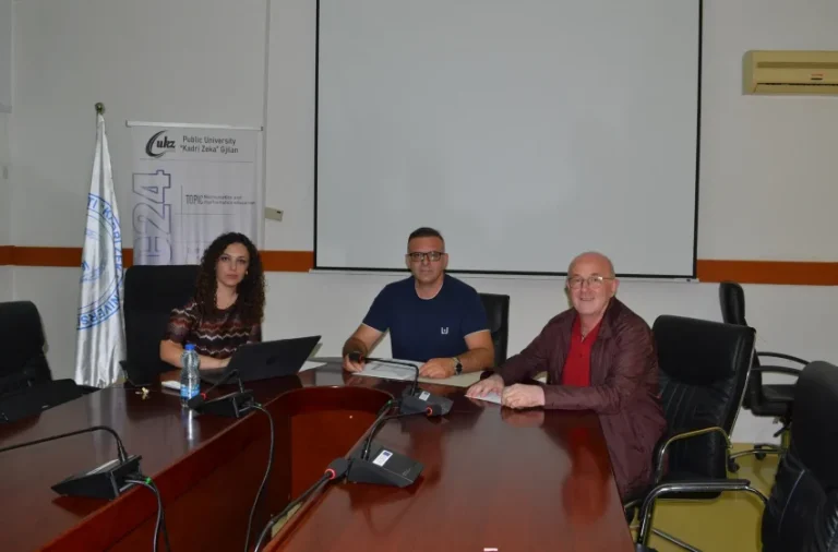 Gjilan: U realizua takimi i punës për riakreditimin e programeve studimore të Fakultetit Juridik