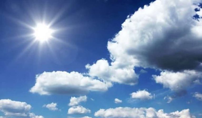 Moti sot me diell, maksimalja sot deri në 30 gradë