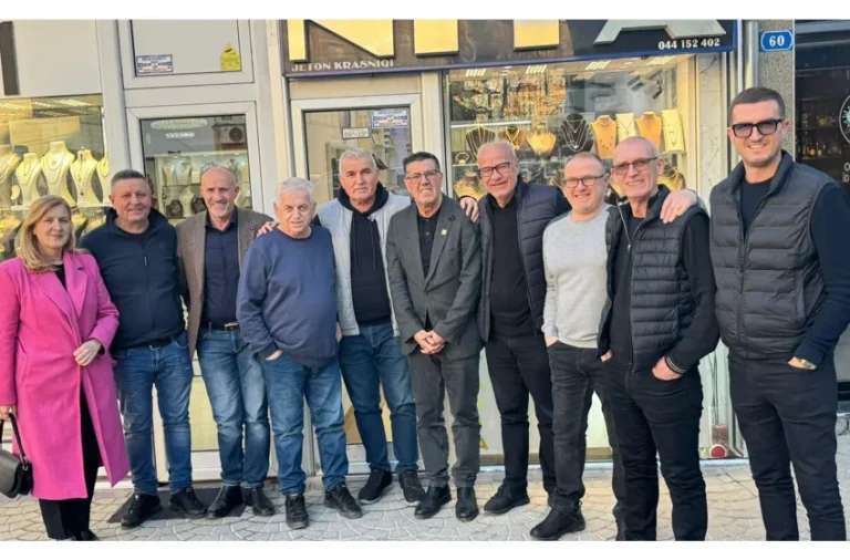 Haziri: Takim i përzemërt me përpunuesit e arit dhe argjendit. Do të mbetem gjithmonë, Lut4 Juaj!