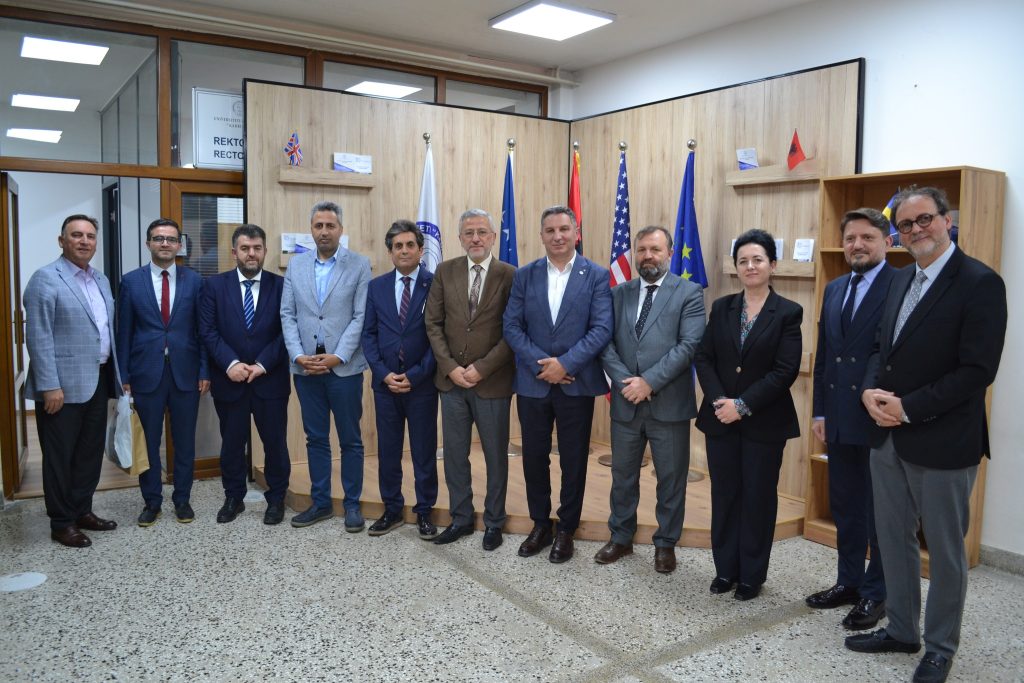 Rektori i UP  Kadri Zeka  ka pritur një delegacion të lartë nga institucionet turke dhe përfaqësues të Bashkësisë Islame në Kosovë