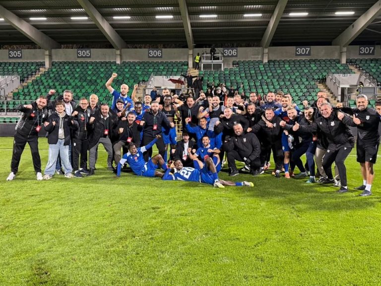 Kryetari Hyseni uron FC Drita për fitoren e parë historike në fazën e grupeve të Ligës së Konferencës të UEFA-s