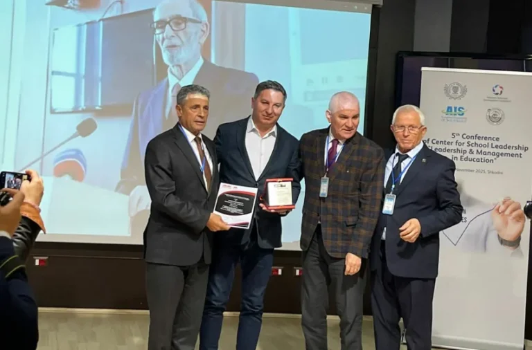 Universiteti i Shkodrës “Luigj Gurakuqi” nderon Universitetin Publik “Kadri Zeka” me Çmimin e Partneritetit