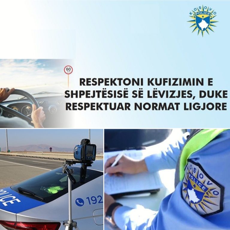 Brenda një jave janë shqiptuar afër 1mijë e 600 tiketa gjobitëse në trafikun rrugorr të rajonit të Gjilanit