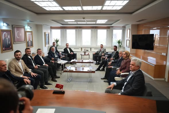 Kryetari Hyseni, u prit nga kryetari i Yıldırımit, Okay Yilmaz