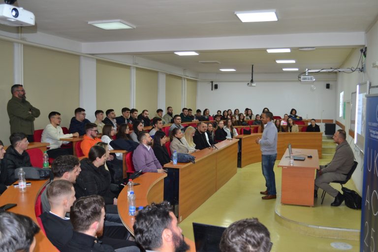 FShK në UKZ organizoi prezantimin e kompanisë amerikane Agilyti rreth mundësive të reja për studentët në teknologji dhe bashkëpunim ndërkombëtar