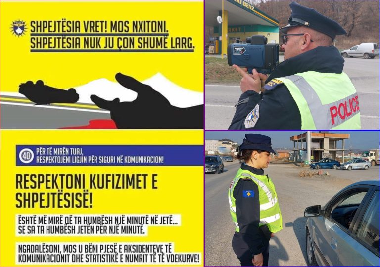Për një javë 1 mijë e 143 gjoba trafiku në Rajonin e Gjilanit