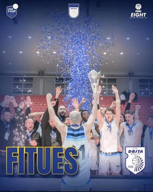 Kryetari Hyseni, uron Klubin e Basketbollit Drita, për trofeun e Kupës në Ligën e Parë të Kosovës