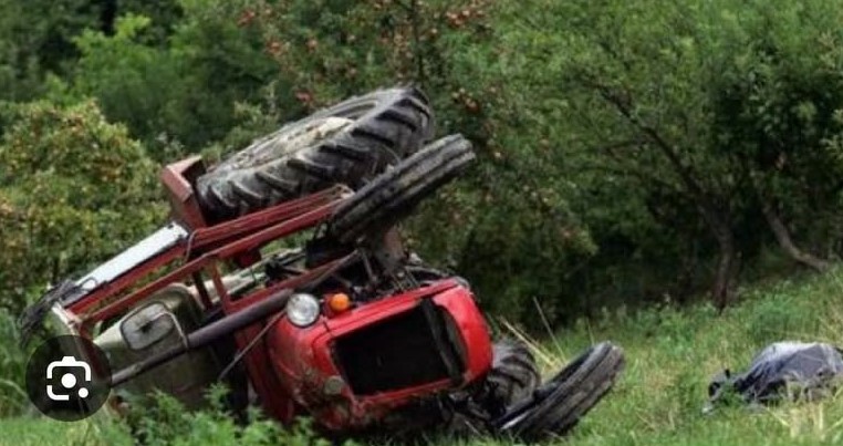 Humb jetën një person në Rubovc të Kamenicës pas rrokullisjes me traktor