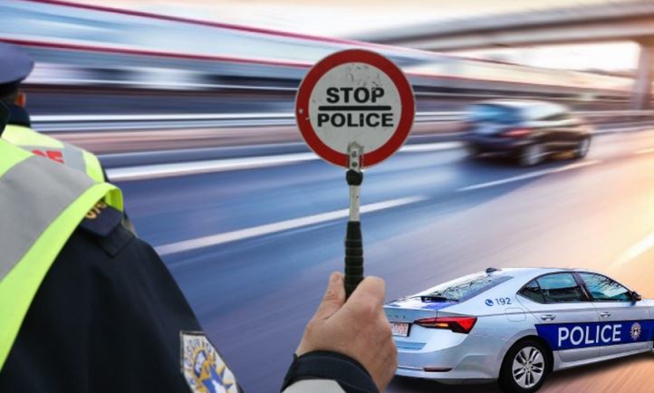 Policia: 45 aksidente dhe 2 001 gjoba trafiku për 24 orët e fundit në Kosovë
