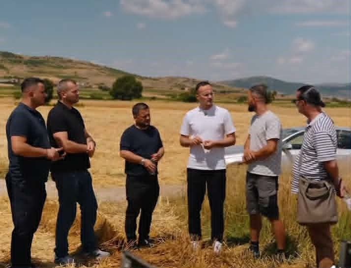 Kryetari Hyseni, hapi fushatën e korrje shirjeve në Komunën e Gjilanit
